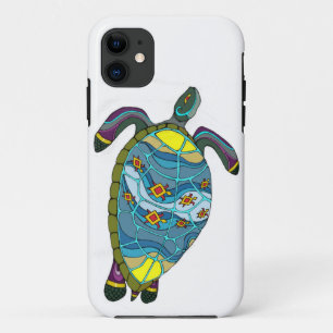 Para iPhone 11 Capa de telefone de tartaruga marinha