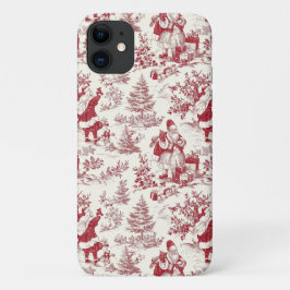 Para iPhone 11 Capa de telefone de Toile Natal