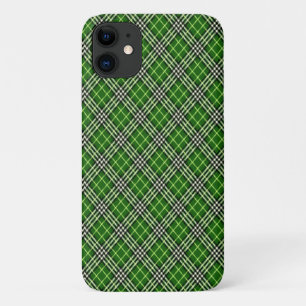 Para iPhone 11 capa de telefone de xadrez escocês