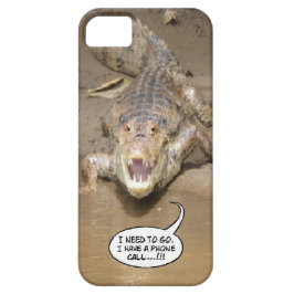 Para iPhone 11 Capa de telefone do balão do texto do caimão