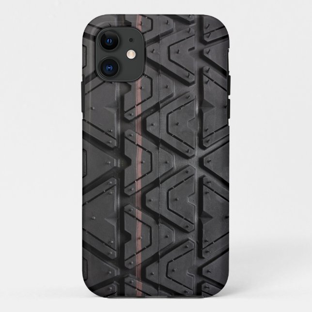 Para iPhone 11 Capa de telefone do passo do pneumático (Verso)