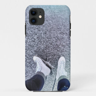 Para iPhone 11 Capa de telefone do patinagem no gelo