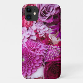Para iPhone 11 Capa de telefone Floral Puro