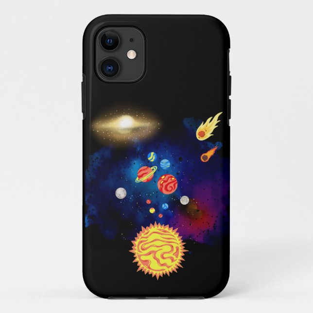 Para iPhone 11 Capa de telefone Galaxy (Verso)
