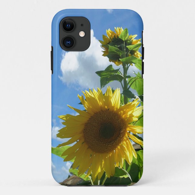 Para iPhone 11 Capa de telefone - Girassol Sunny (Verso)