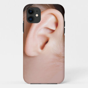 PARA iPhone 11 CAPA DE TELEFONE HUMANA DA ORELHA