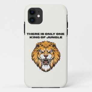 Para iPhone 11 Capa de telefone Leão Rei da Selva