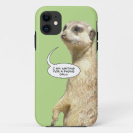 Para iPhone 11 Capa de telefone Meerkat