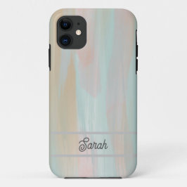 Para iPhone 11 Capa de telefone personalizável de coloração d'águ
