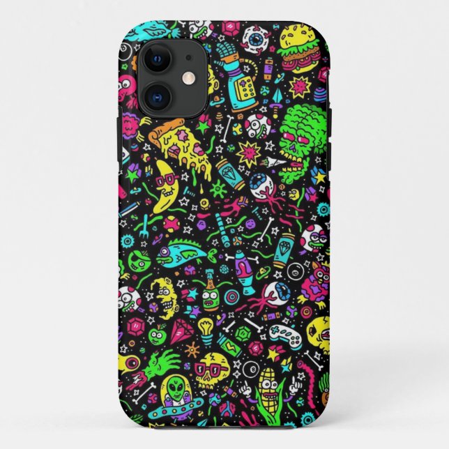 Para iPhone 11 Capa de telefone personalizável - Na moda e proteç (Verso)