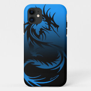 Para iPhone 11 capa de telefone tribal do dragão