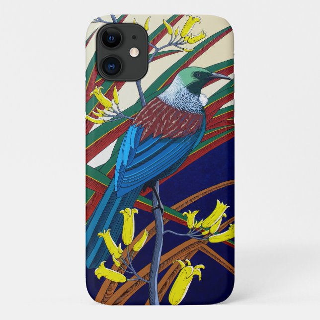 Para iPhone 11 Capa de telefone Tui Nova Zelândia (Verso)