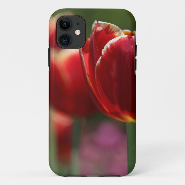 Para iPhone 11 Capa de telefone Tulip (Verso)