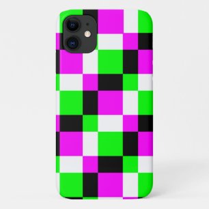 Para iPhone 11 Capa de telefone Verde Cor do Bloco de Arte Molhad