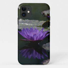 Para iPhone 11 Capa de telefone Waterlily Roxo