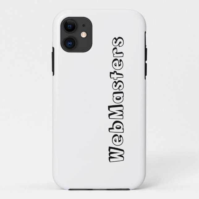 Para iPhone 11 Capa WebMasters (Verso)