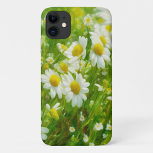 Para iPhone 11 Daisy Flower Art Capa de telefone