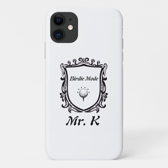 Para iPhone 11 Elegante e chique capa de celular de golfe present (Verso)