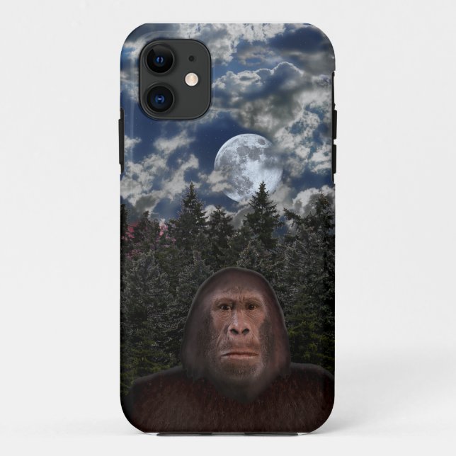Para iPhone 11 Encontro de Bigfoot - capa de telefone (Verso)