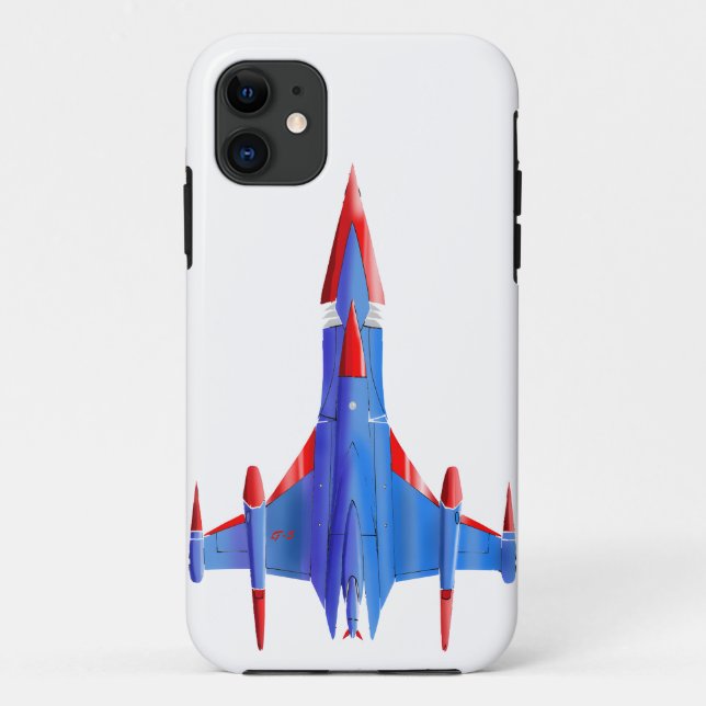 Para iPhone 11 Fênix Rise - Capa de telefone dura (Verso)