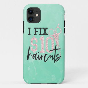 Para iPhone 11 Glitter I Corrigir $10 Capa de telefone de cortes
