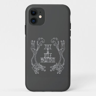 Para iPhone 11 Hethen Norse Pagan Asatru Viking Wolf Capa de tele