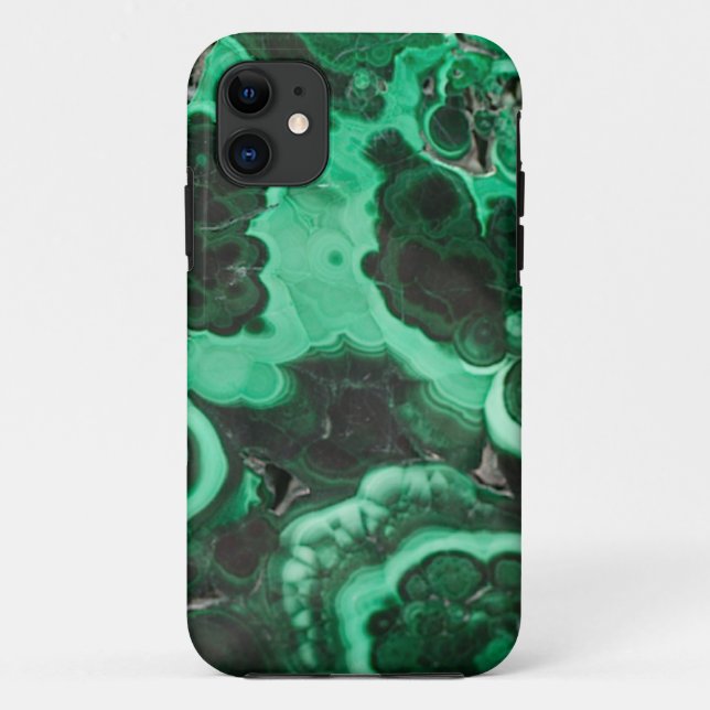 Para iPhone 11 "Malachite Smart Capa de telefone" (Verso)