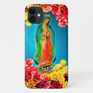 Para iPhone 11 Nossa Senhora de Guadalupe Estilo Sudoeste Eu Capa