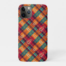 Para iPhone 11 Pro Capa de Telefone Aconchegante e Outonal