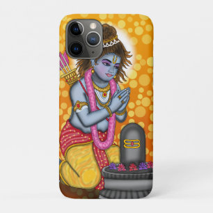 Para iPhone 11 Pro Capa de telefone adoração infantil de Rama a Shiva