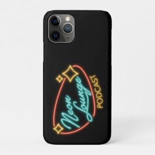 Para iPhone 11 Pro Capa de telefone com logotipo do Neon Lounge