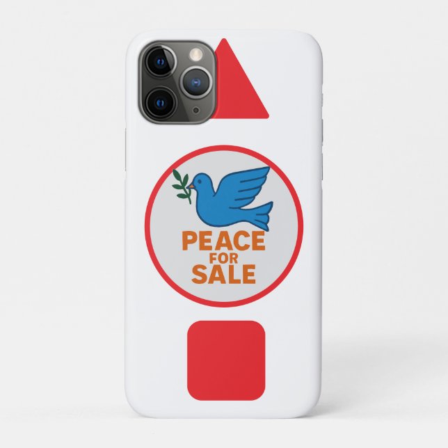 Para iPhone 11 Pro Capa de telefone com tema de paz (Verso)