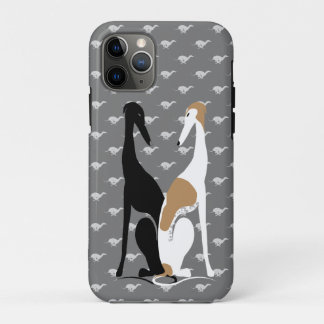 Para iPhone 11 Pro Capa de telefone de Ilustração das Irmãs Greyhound