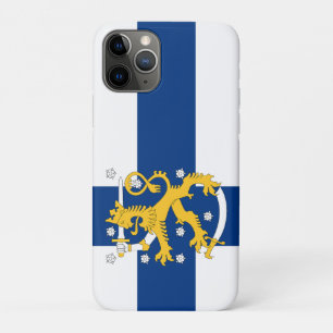 Para iPhone 11 Pro Capa de telefone de pavilhão da Finlândia