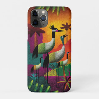 Para iPhone 11 Pro Capa de telefone de Pop de gruas cortadas
