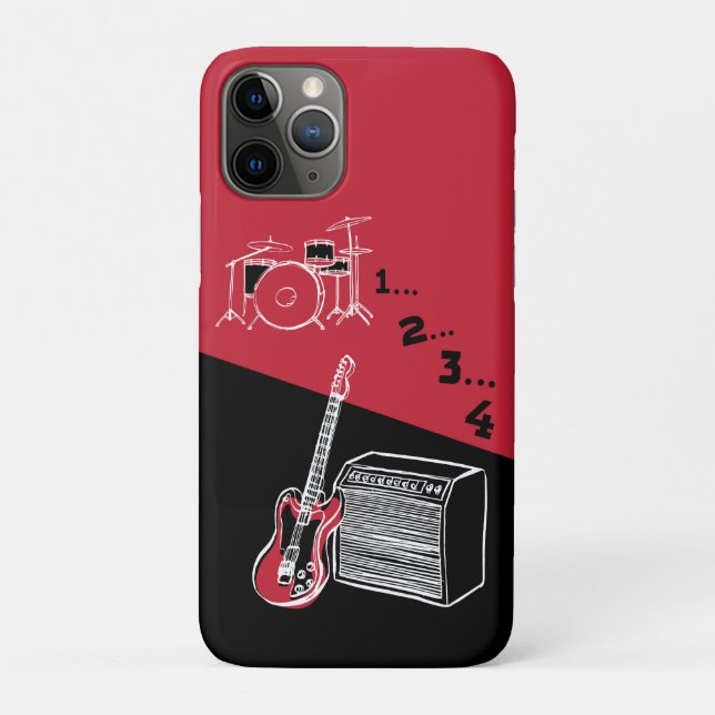 Para iPhone 11 Pro Capa de telefone Free Time Rock (Verso)