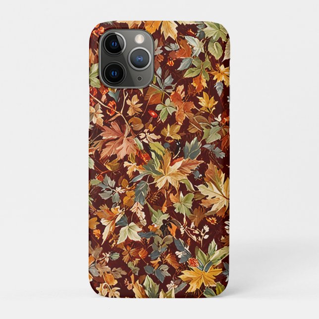 Para iPhone 11 Pro Capa de Telefone Outono Aconchegante (Verso)