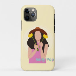 Para iPhone 11 Pro Capa de telefone pop feminina