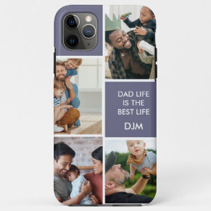 Para iPhone 11 Pro Max 4 A vida do Pai de fotos é a melhor capa de telefo