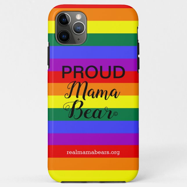 Para iPhone 11 Pro Max Capa de telefone da mãe orgulhosa (Verso)
