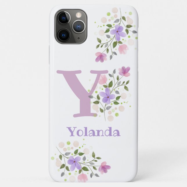 Para iPhone 11 Pro Max Capa de telefone de Células Personalizadas de Desi (Verso)