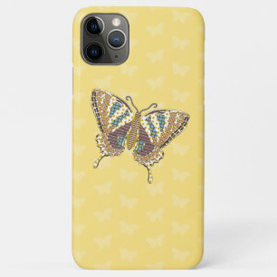 Para iPhone 11 Pro Max Capa de telefone De Mala-Mate Aztec Swallowtail