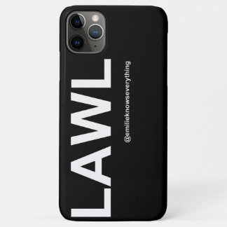 Para iPhone 11 Pro Max Capa de telefone LAWL Premium