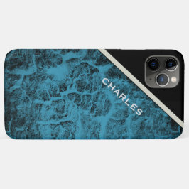 Para iPhone 11 Pro Max Capa de telefone "Turquesa de Madeira"