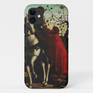 Para iPhone 11 São Martinho de Tours Compartilhando a Capa Arte F