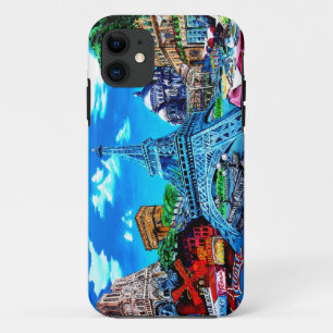 Para iPhone 11 Telefone portátil coberta capa Paris j Phone 5,