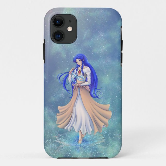 Para iPhone 11 TSDS: Arte de Capa Solo Miral Akemi Água      (Verso)