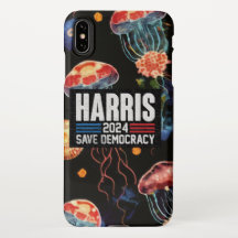 Capa de telefone da campanha Harris 2024 com Jelly