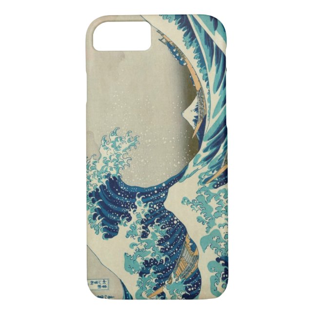 Para iPhone, Case-Mate A grande onda fora da capa de telefone de Kanagawa (Verso)