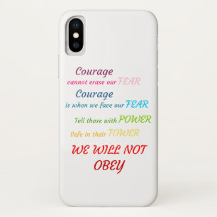 Para iPhone X Apreenda a capa de telefone do dia